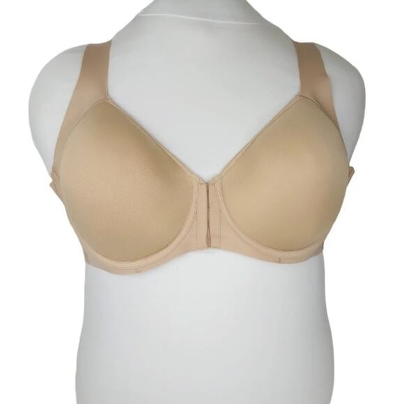 Bali One Smooth U Posture Boost 40C EverSmooth Back Underwire Bra DF3450 Beige - Picture 1 of 6
